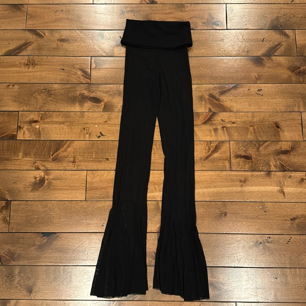 WeAreHah micromesh black pant